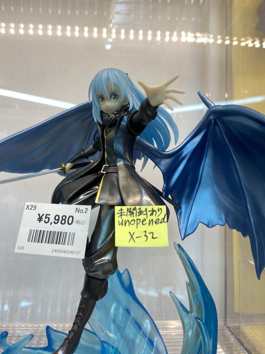 ASTOP_CENTER's tweet photo. [A-Stop Radio Center Store]

[ShowCase Information]

The following figures have arrived in case 🌟X-29🌟⚡️⬇️

#DEATHNOTE
#Tensura

We have *Death Note* "Noodle Stopper" figures and *Tensura* figures of Rimuru available! 🍎💧

#Astop #RadioCenterStore #Akihabara https://t.co/MJkAp745XJ