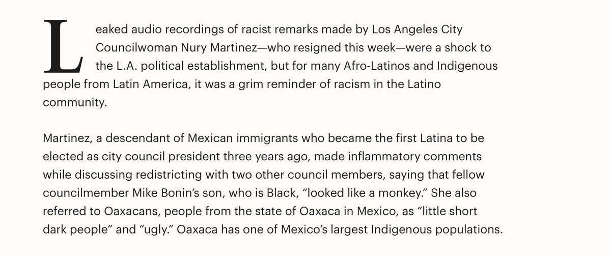 Thought_Crimez's tweet photo. There is no but with death threats. We have been called racial slurs by some in the Hispanic/Mexican community years ago while never advocating for ICE, we NEVER called for death threats to those people despite their disrespect. Martinez was able to safely resign after putting Black bodies, Afro Latinos and Indigenous people in harms way. She was in a position of power and used it disgustingly and disproportionately with no death threats. Brandi on the other hand is a regular person and Africa Town (Leimert Park) have already spoken to different Black and Hispanic platforms on what took place. I find it abhorrent that someone would try to kill a Black woman but have no bite for people sitting on thrones waving their wands to destroy different communities struggling to survive.