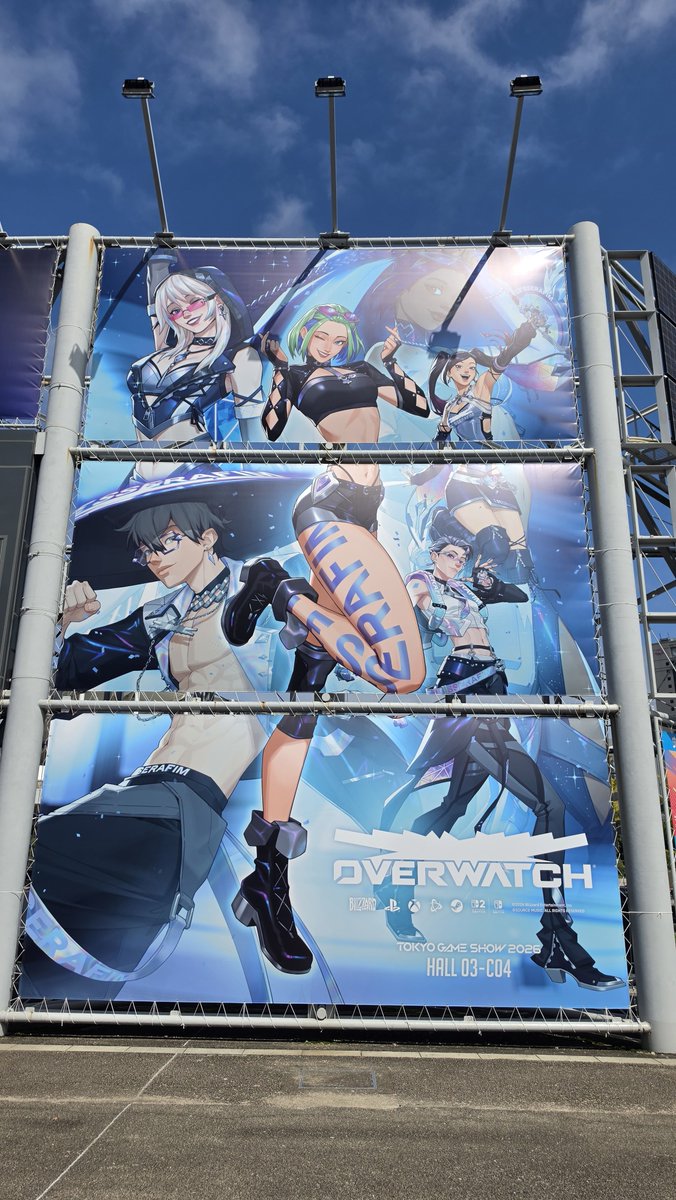 Overwatch2_NEWS's tweet photo. 【TGS2026】

入り口の一番でかいとこにOW×ルセラコラボはテンション上がりすぎる https://t.co/xb60d3yhM9