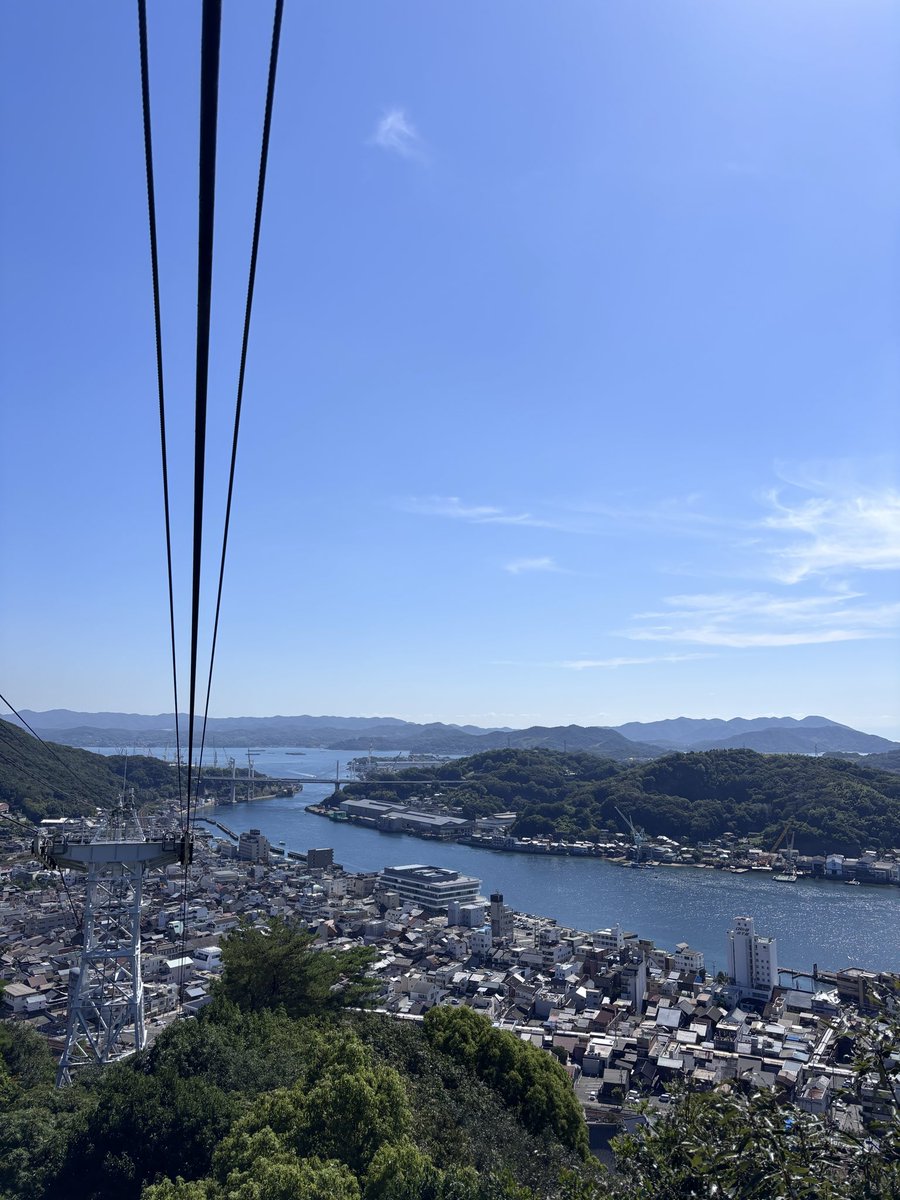 Senkoji_Ropeway's tweet photo. おはようございます☀
先程、さくら号から撮影したものです📸 https://t.co/DCccHEcPe0