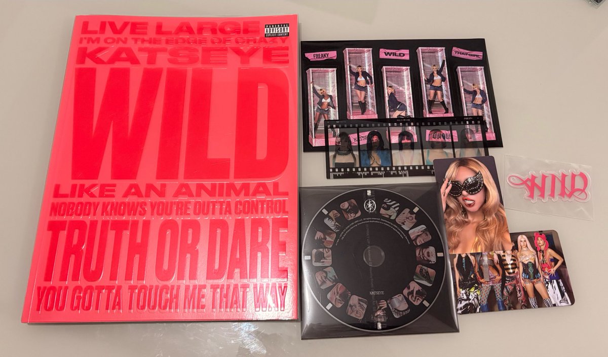 thunderkpop's tweet photo. VENDO / VENDA KATSEYE✨

MINI ÁLBUM WILD Completo

Valor: R$200 + Frete por SuperFrete
* Pagamento no pix ou cartão com taxa.

🏷️ VENDA VENDO KATSEYE WILD PHOTOCARD ALBUM LARA RAJ DANIELA MEGAN SOPHIA YOONCHAE https://t.co/RHCFRv6zXE