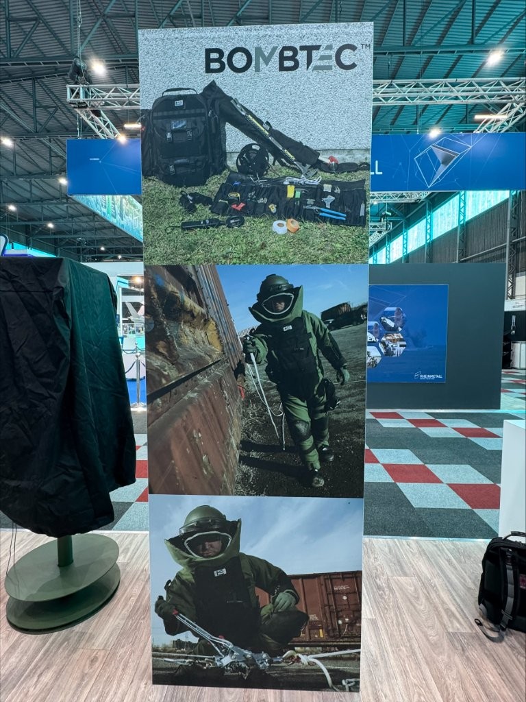 MedEngComms's tweet photo. Ready to meet African EOD teams. Med-Eng is proud to be at Africa Aerospace &amp; Defense 2026 in the booth of our partner, ECM Technologies. This enables us to speak with Bomb Techs about their challenges and to show the capabilities of our Hook and Line Kits and Bomb Suits. #EOD https://t.co/etfS23NaxH
