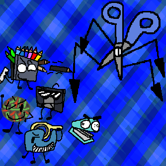 MR____EYE's tweet photo. office supplies characters yay paper sucks
#osc #objectshowcommunity https://t.co/GAW2RlLLXr