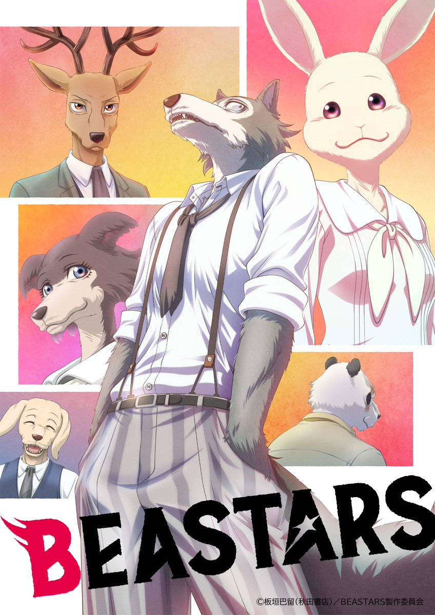 bst_anime's tweet photo. ◤◢◤◢◤◢◤◢◤◢◤◢◤◢◤◢◤◢
アニメ『#BEASTARS』第1期
#アニマルプラネット にて放送決定！㊗
◤◢◤◢◤◢◤◢◤◢◤◢◤◢◤◢◤◢
アニマルプラネット初のアニメ放送となります！🎥
動物版青春群像劇🐺🐰🦌を
ぜひご覧ください！👀

毎週木曜日22:00か��放送！
初回は10/15(木)22:00よりスタート！

▼詳細はこちら
https://t.co/KRz3TKCUww
#bstanime