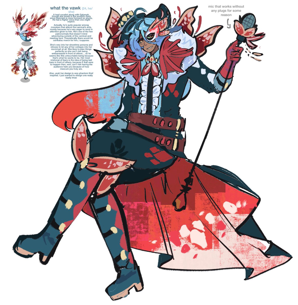 marimariarttt's tweet photo. #mysingingmonsters this is very self indulgent heres vawk. stupidest name ever for most beautiful being i guess https://t.co/1q50SqHkRR