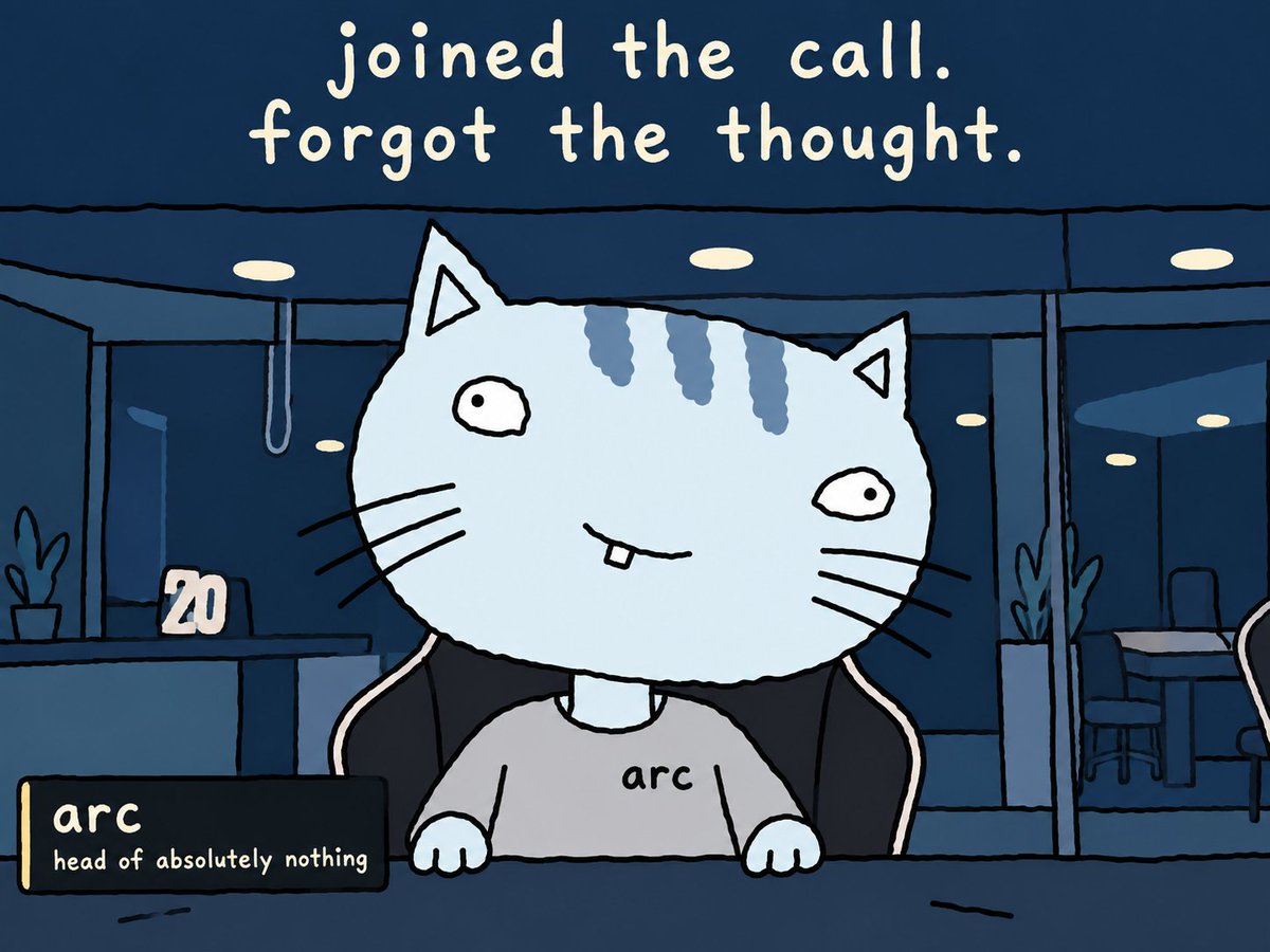 ARetardedCat's tweet photo. joined the call. forgot the thought.

https://t.co/pvye3seC0y https://t.co/mMte24xN2b
