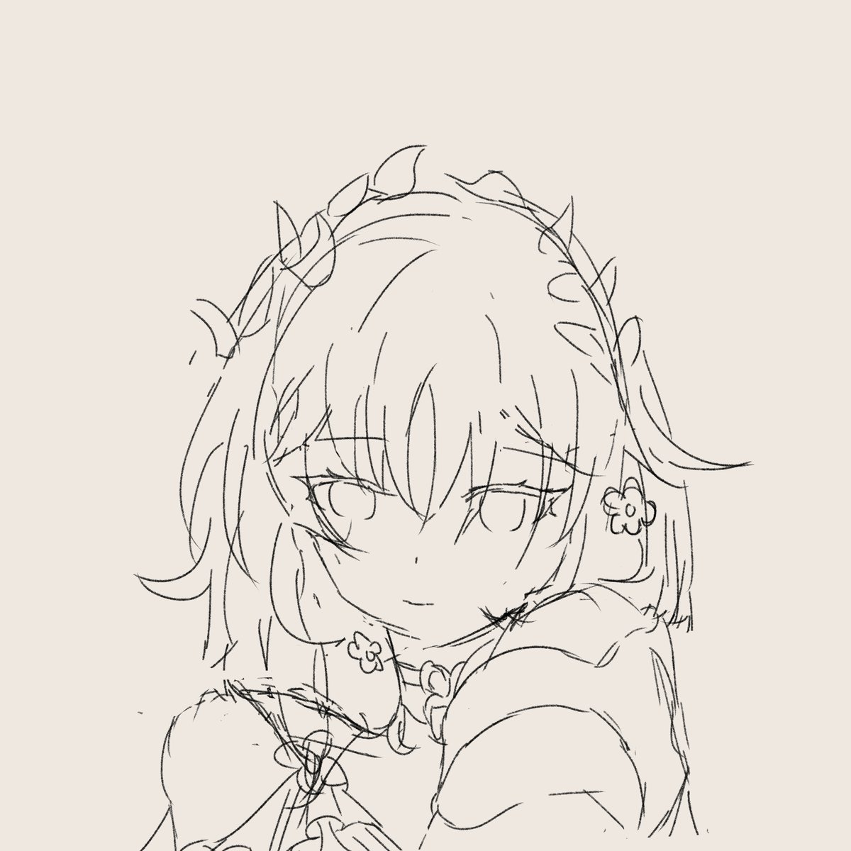 heyfugue's tweet photo. aglaea sketch https://t.co/aQ43ki02Mv