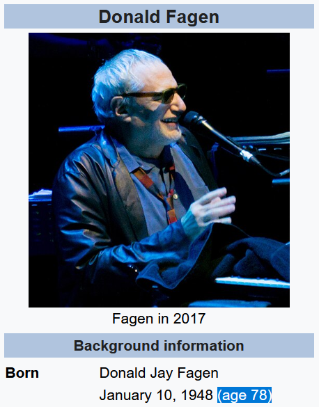DingusTheKid's tweet photo. Donald Fagen wears a Pomni shirt from ‘The Amazing Digital Circus’ in new photo. https://t.co/d0NENTxoTV