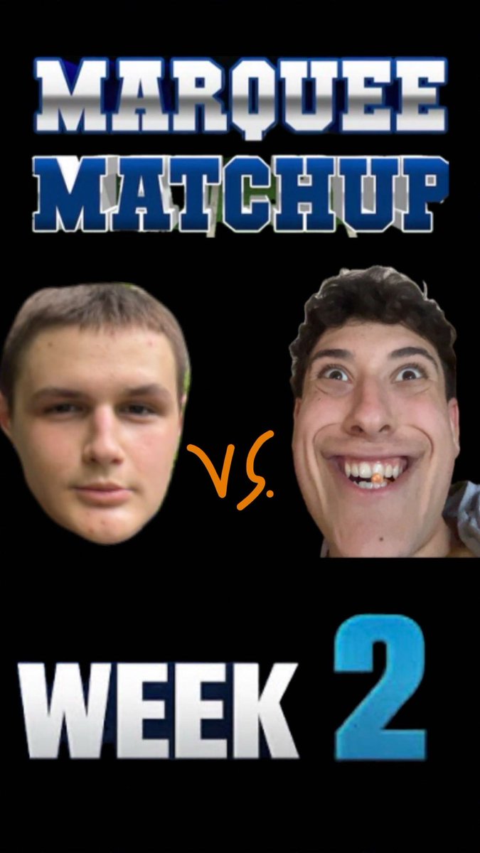 TFFLOfficial's tweet photo. Highlighted matchup of the Week. Week 2 edition. https://t.co/OxM1VnsN3y