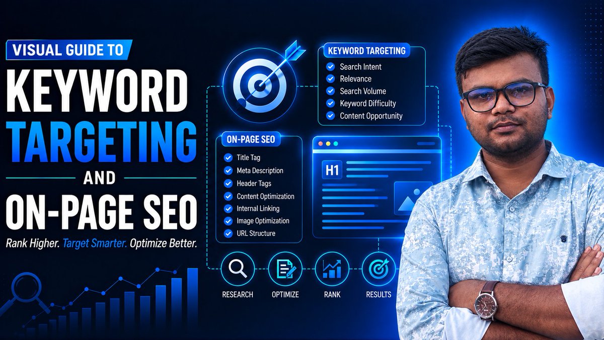 ApondulalSEO's tweet photo. Keyword Targeting and On-Page SEO Optimization: Proven Ways to Improve Search Rankings

Learn how to improve keyword targeting and on-page SEO optimization with simple steps for better rankings, visibility, and organic traffic. https://t.co/FWyhsyqOGV