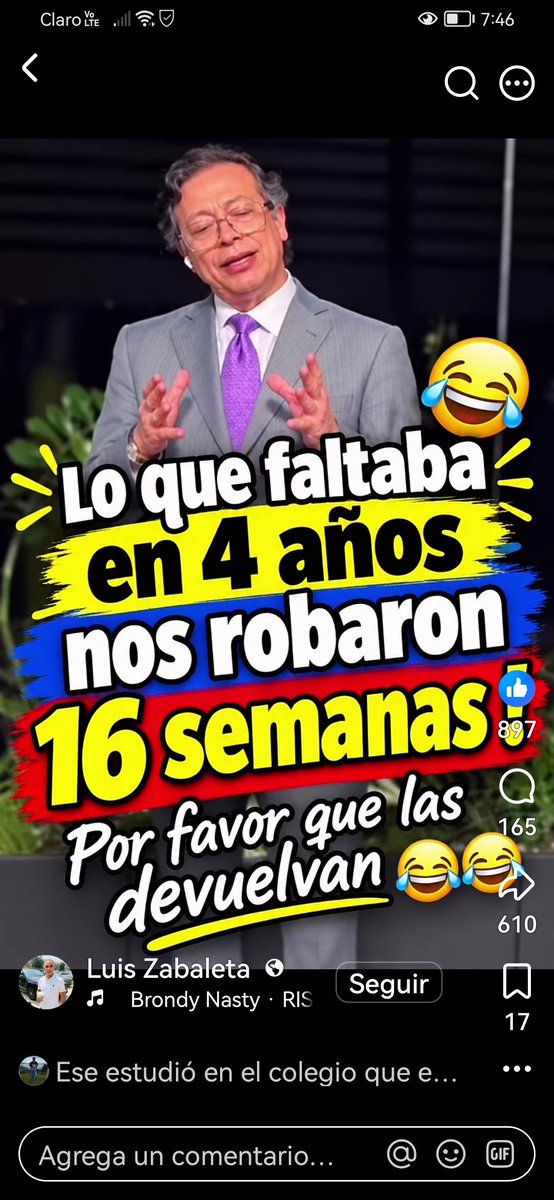 Mateo_CalderonS's tweet photo. @Matador000 Hay que ser tarado o peor que petro para aplaudir esa réplica vergonzosa. Ya no sorprende tanta estupidez en ese charlatán. https://t.co/8RNZvVbnec