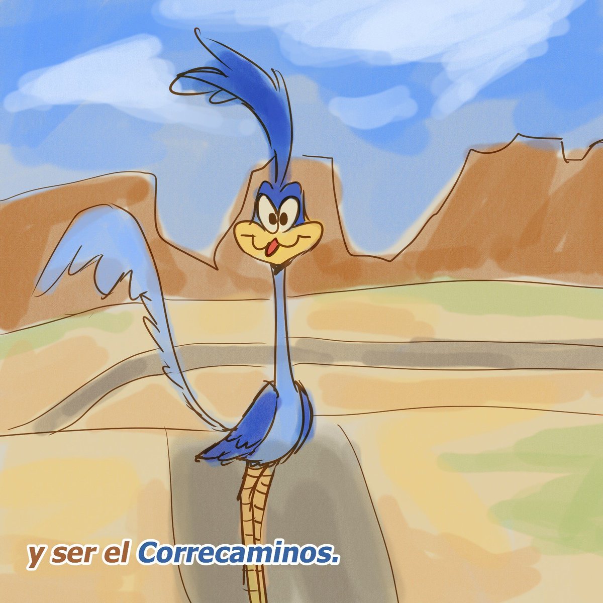 yellow_z21's tweet photo. Cosita que se me ocurrió al leer: 
Los poemas de amor que el coyote le escribió al Correcaminos 😸🙏🙏
.
#wilee #wileecoyote #coyotevsacme #roadrage #wileroad #correcaminos #roadrunner https://t.co/wU7UjbjD44