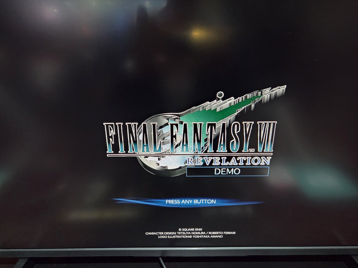 wattang's tweet photo. FF7リベレーションを遊んだ https://t.co/toq4FmnalB