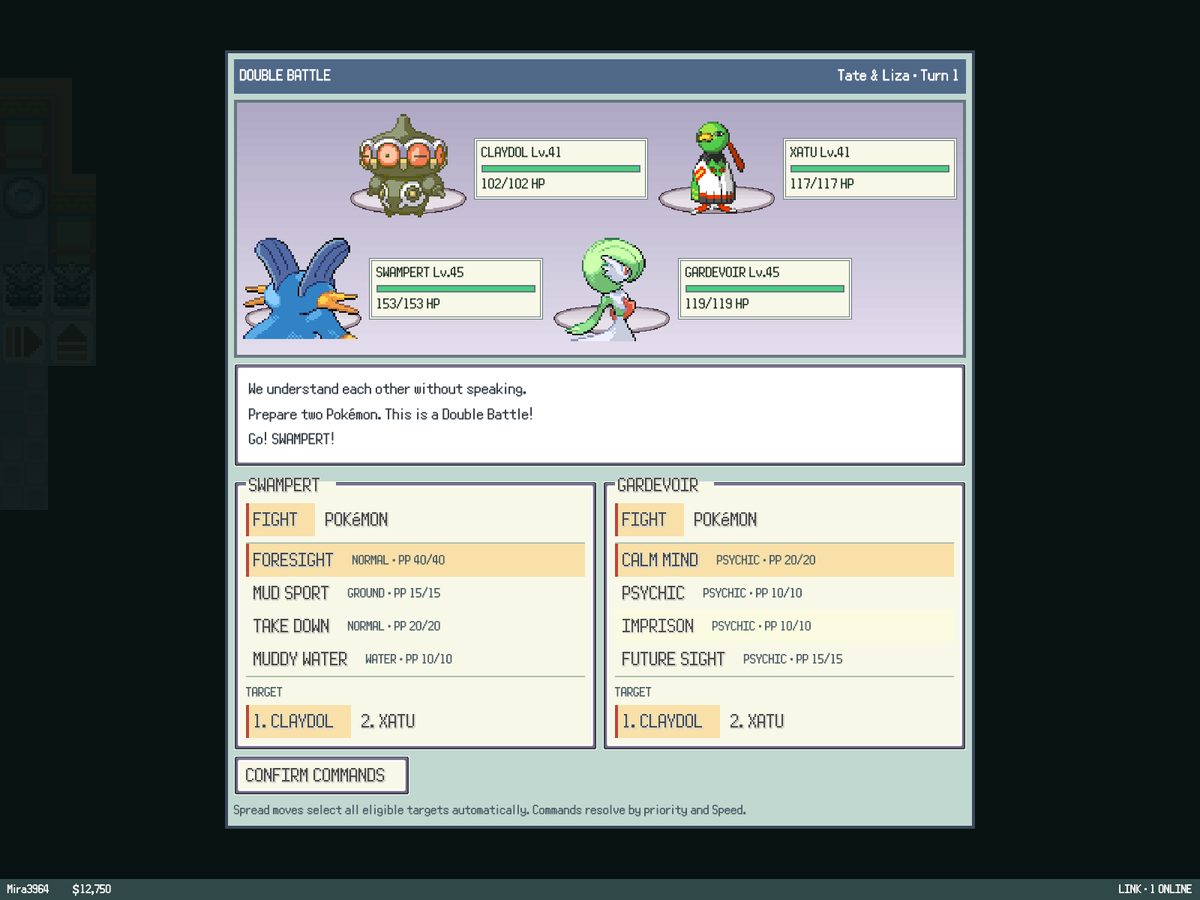 POKEHOENNRH's tweet photo. Two partners. Two opponents. One turn to make a difference.
Taking on Tate &amp; Liza in POKEHOENN. Which duo would you bring to a Double Battle?
#POKEHOENN https://t.co/eKarr0Srz0