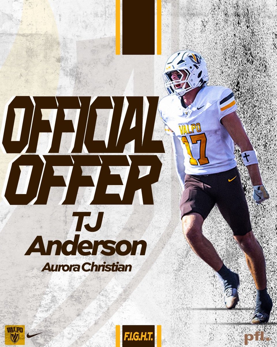 TJanderson0962's tweet photo. Thankful to receive my first division 1 offer  from @valpoufootball! 
Thank you @CoachNank @CoachBusch78 @CoachWaddle 
Can't wait to get out there next month for a GameDay visit
@FootballAurora https://t.co/hE1zukV1C1