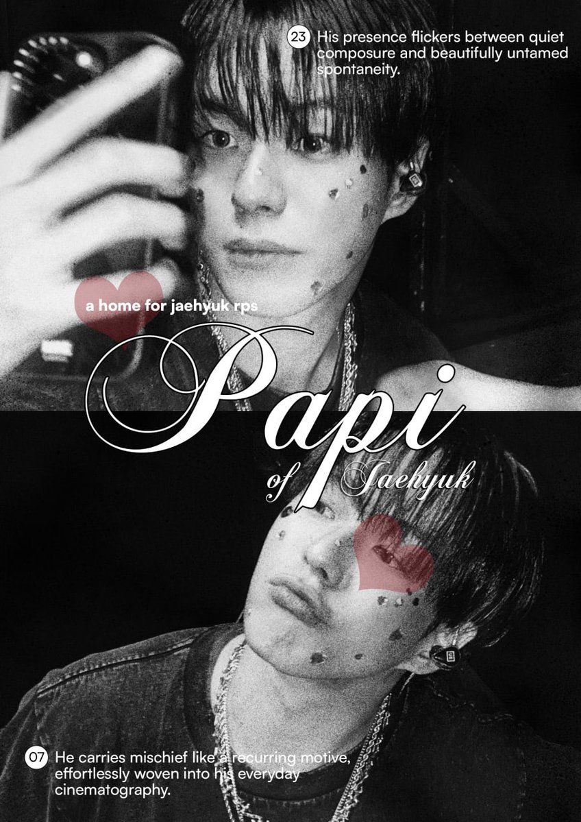 PapiofJaehyuk's tweet photo. News flash: PapiofJaehyuk is opening their door for fellow Jaehyuk roleplayers to come join the fun! The house is usually filled with laughter but there’s always room for mischief somewhere. We’re also accepting new friendship bonds with SQUADS who are interested. Come closer? https://t.co/SG2WyBLf7m