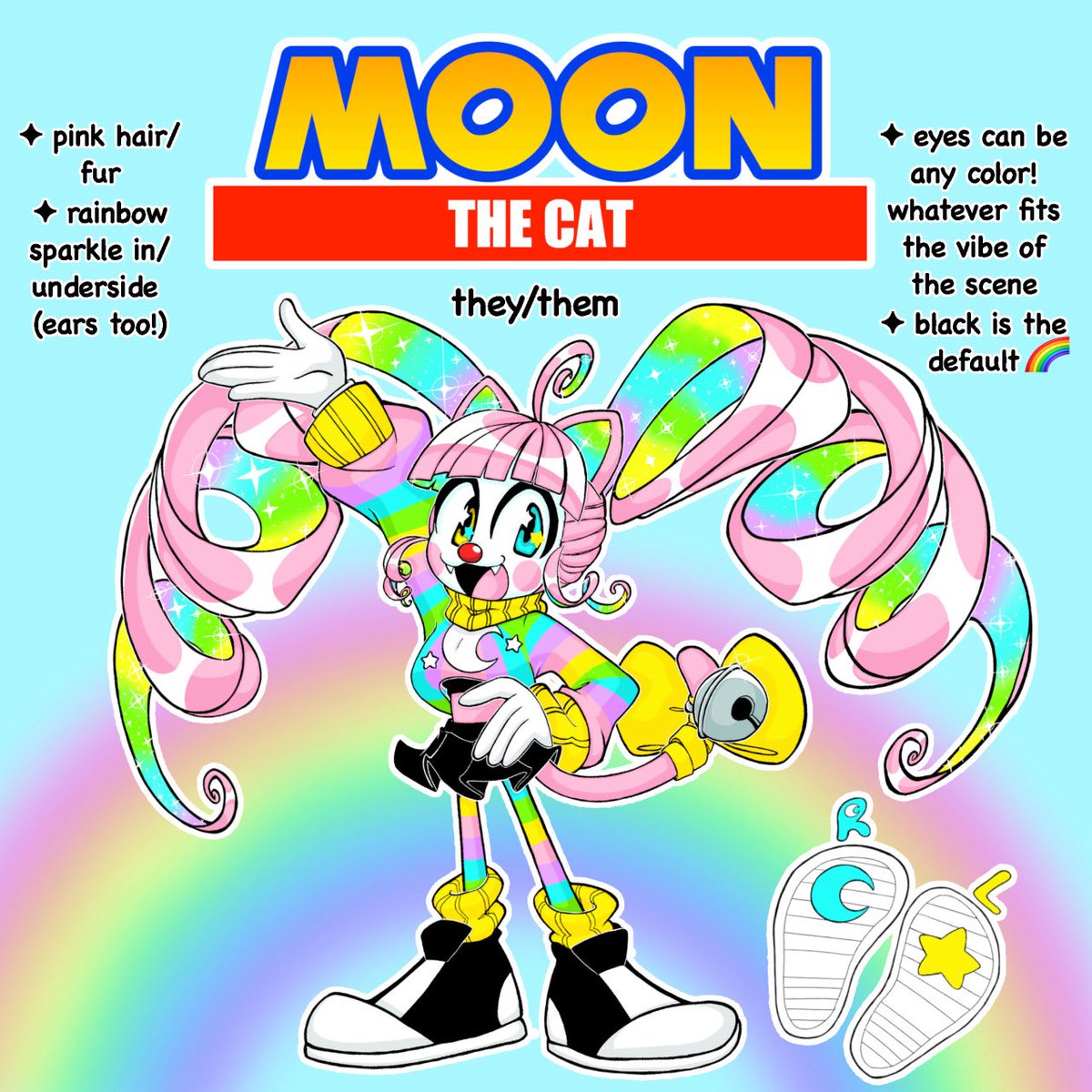 clownymoon's tweet photo. WE’RE BEING CRINGE N FREE TONIGHT, LADS!! 🌈🌈🌈🌈
first new art here in ages and its a self insert sonic oc u better believe im healing LMAO 1/2
#sonic #sonicthehedgehogㅤㅤㅤ #sth #sonicoc #characterdesign https://t.co/XCx8a3WqD0