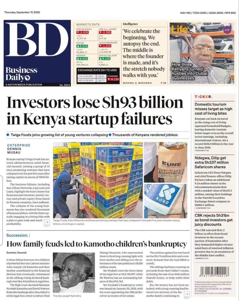 RealMatiangi's tweet photo. And anyone still wonders why Kenyans are seeking change of government in 2027? https://t.co/Wp4EdI3oO4