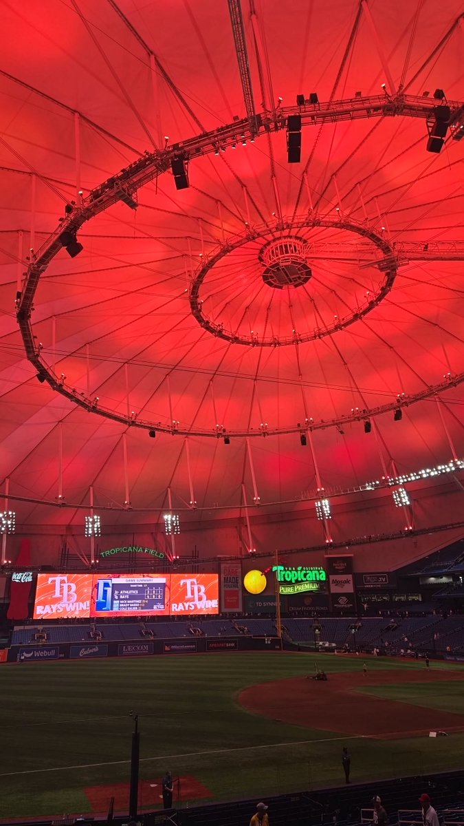 RaysTwinLizzie's tweet photo. #RAYS WIN & Yankees LOSE!!!! PERFECT day!!! ๐ฅณโพ๏ธ๐๐ฅ #RAYSUP #LightItUp https://t.co/mXTQlE9rBO