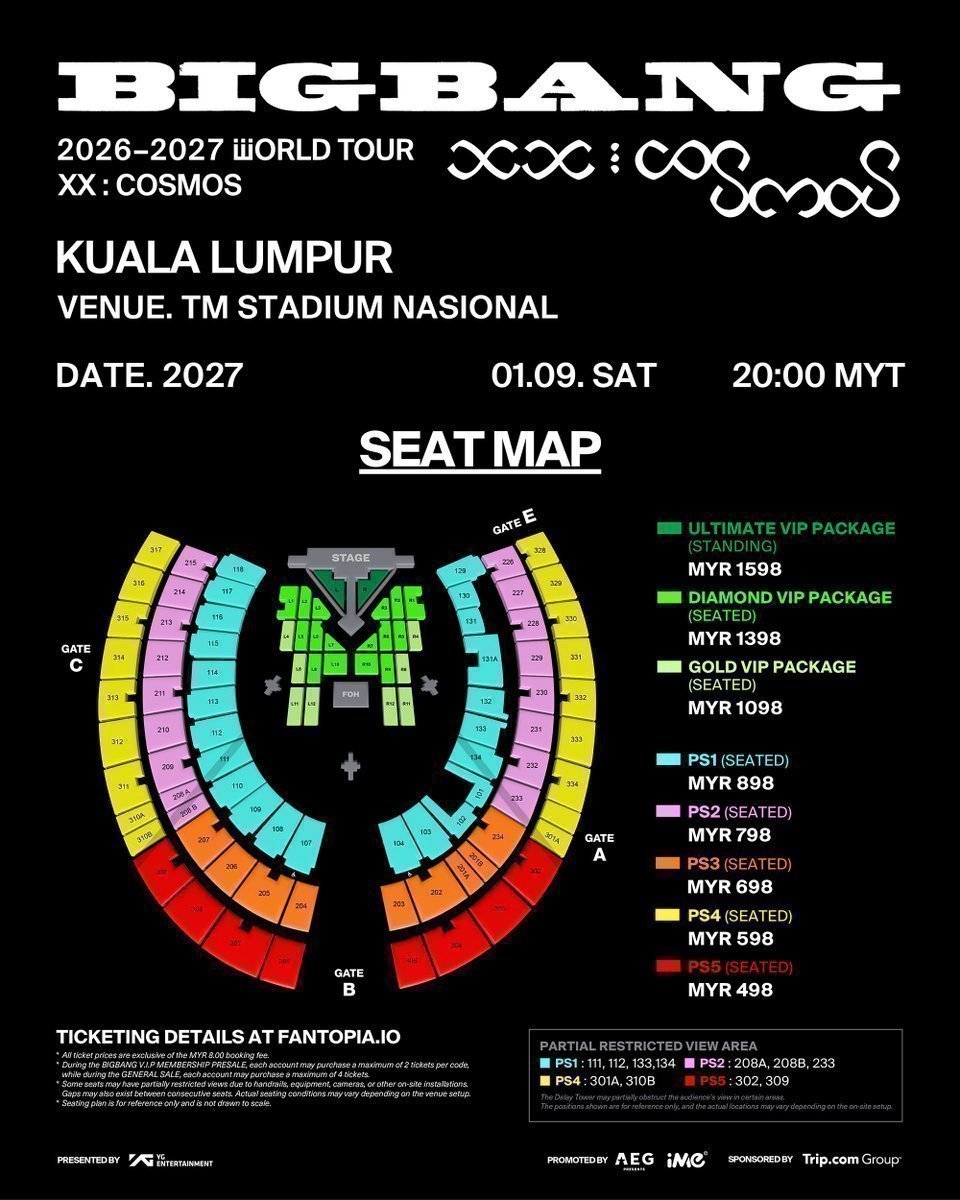 ProxiesBotu5l's tweet photo. Ticketing Service BIGBANG World Tour < XX : COSMOS > in Kuala Lumpur 🇲🇾

🐢Service = 50RM/Slot
🐢Available Bypass ( Bot )
🐢Full Refund &amp; Limited Slot
🐢Help Until Venue
🐢Rent Membership for my Service
🐢Mention after DM!

#BIGBANG #BIGBANGINKL #COSMOS_WORLD_TOUR_IN_KUALALUMPUR https://t.co/ntfjraGkmU