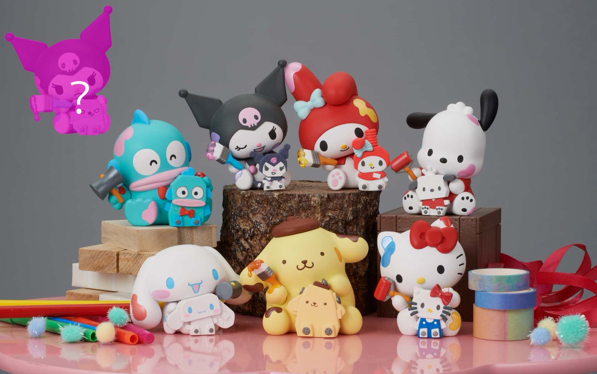 sanrio_oshikatu's tweet photo. ＼⚠️新商品【予告】📣🆕／
PERIHAPI！（ペリハピ）シリーズ「こうさくちゅう Hello Kitty and Friends」2027年3月発売予定🥹🎨🖌️🔨🩷
わあああああ、来年発売されるペリハピの新作もかわいすぎじゃない!?🥹🩷
一生懸命に自分の分身作ってて尊い…🥹絵の具まみれの姿も愛おしい🎨
また発売日が近くなったらお知らせするね📣

🔗楽天：https://t.co/PQqfB2Rdl4

📅発売時期：2027年3月 発売予定
🛒購入：日本国内のホビーショップ、ファンシーショップ、ネットショップ他
👛価格(税込)：1,870円（税込）※ブラインドパッケージ
📝種類数：全8種(うちシークレット1種)

#サンリオキャラクターズ #ペリハピ #こうさくちゅう #pr
