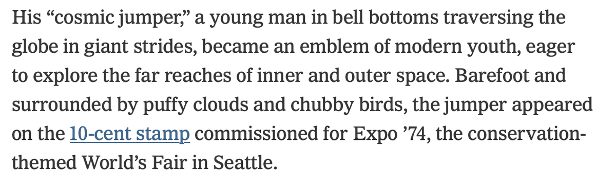 CallaghanPeter's tweet photo. This obit in the New York Times about Peter Max is really gonna piss off Spokane. #spokane https://t.co/Ig4IHYNWw2