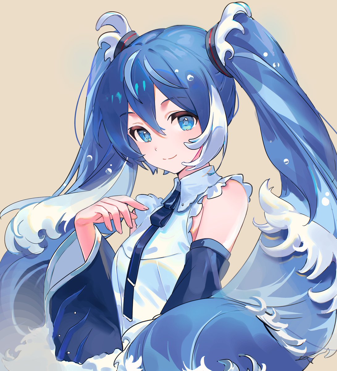 ChikiYade's tweet photo. あまりにも可愛くて、思わず描いてしまいました…！🌊🩵 https://t.co/tTcAKcsG6o