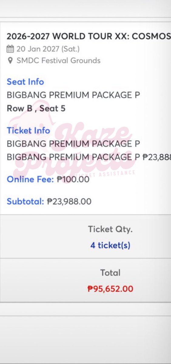 whatiskazy's tweet photo. ANYONE INCH BIGBANG ULTIMATE PACKAGE? 👀😍 

Ticketing assistance for BIGBANG 2026-2027 WORLD TOUR XX: COSMOS IN MANILA is now open 📭 

— have membership already so even u dont have, i can provide📝
— with lots of proofs 🧾
— will use your own account 🖥️ 

t. wts lfb pasabay pasabuy pabili vip thb help to buy
#BIGBANG #COSMOS_WORLD_TOUR #COSMOS_WORLD_TOUR_IN_MANILA #BIGBANG_IS_BACK  ( 0005)
