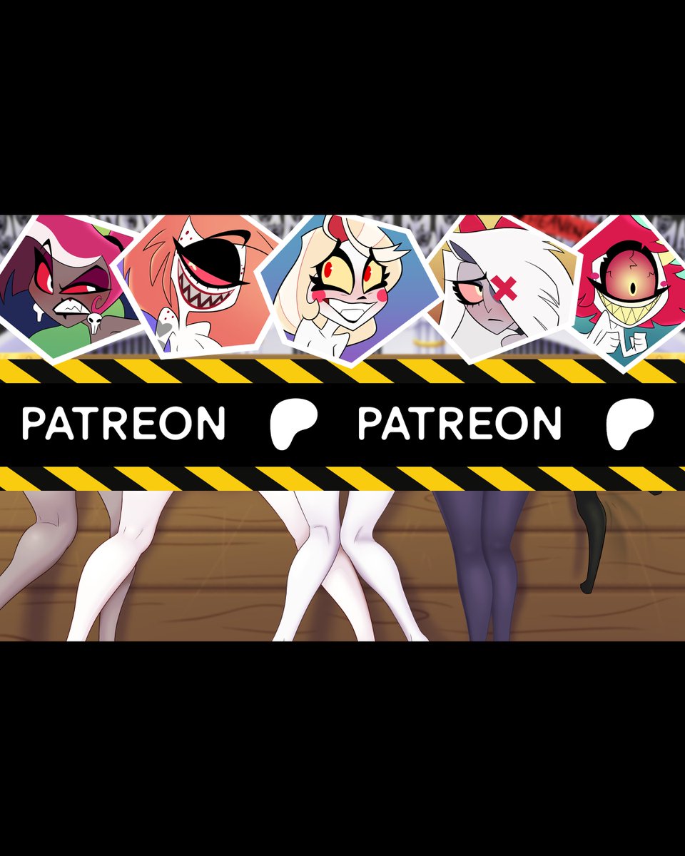 Freak_Domain_'s tweet photo. Visit my Patreon and see their buttholes! 🍩

#hazbinHotelart #hazbinhotel #vivziepop #Charlie #vaggie #cherribomb #velvette #nifty https://t.co/7M1BYnu5EC