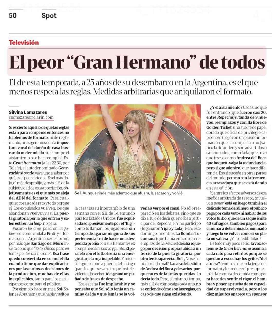 GusZeChar1982's tweet photo. #GranHermanoGeneraciónDorada
#GranHermano2026
#GranHermano
El GH MAS MANOSEADO DE LA HISTORIA. DESDE QUE LA GÓMEZ VOLVIÓ A DEDO, SE SUPO QUE GANABA.
"QUIEREN DARLE SU REVANCHA" PERO LO QUE JAMAS VA A TENER ES EL CARIÑO DE LA GENTE. SERA RECORDADA ASI: https://t.co/UDMLfW0mQ4