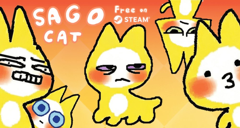 PlaySagoCat's tweet photo. your desktop pet, but make it unhinged 🐱 upload a pic → build your cat → give it a personality → it judges your taste in shows with you
FREE on Steam now 
#SAGOCAT #IndieGame #DesktopPet https://t.co/2ySafLOWRX