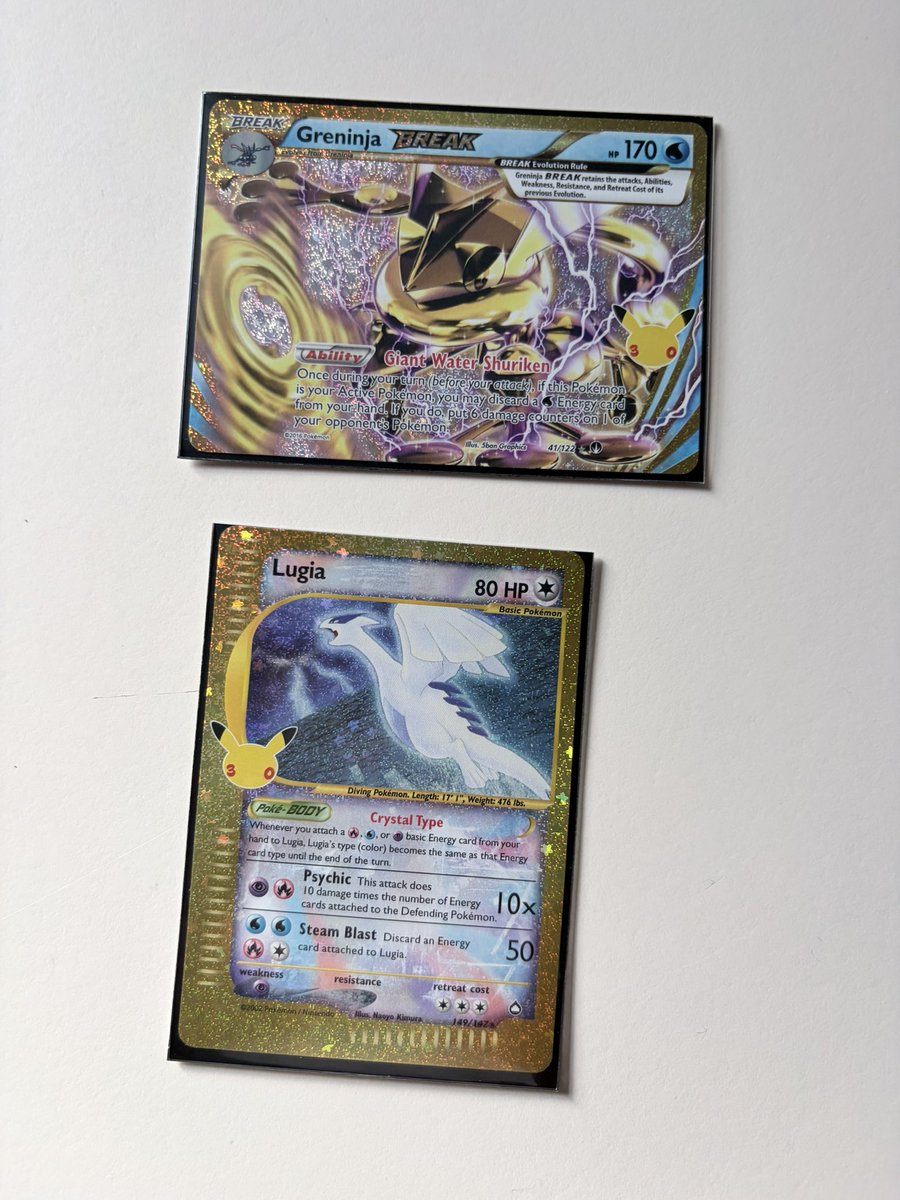 andybrphy's tweet photo. got these two from the 30th anniversary collection 🙂 https://t.co/Tp7267YLxW