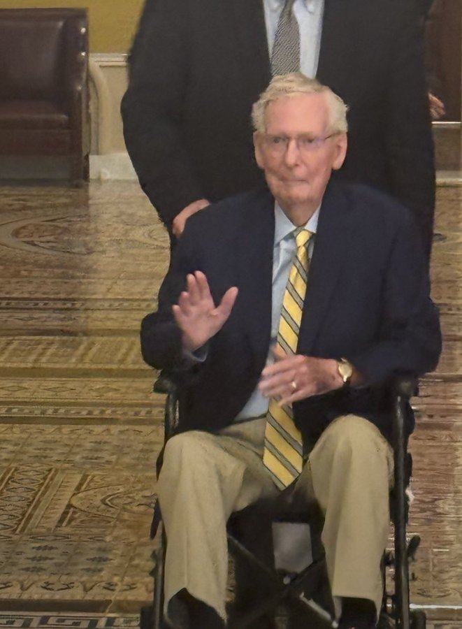 CityBureaucrat's tweet photo. My dream is to be wheeled into the Senate on a gold-plated gerousia chariot like this, drool pooling in my lap as my beautiful young assistant helps me press the deciding yay vote on the Young Men Need to Man Up and Serve This Nation Of Immigrants act. https://t.co/IlKhsQci7n