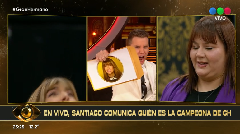 ARGTeve's tweet photo. #Ahora SOL Ganadora de #GranHermano - Generación Dorada https://t.co/sEn946314Y