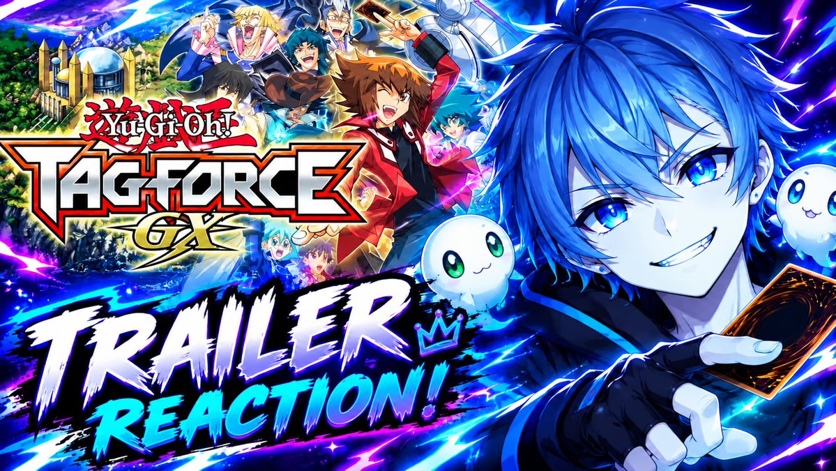JuincyYT's tweet photo. Go check out the newest #youtube video!
Today we are reacting to the new #yugioh game.
https://t.co/Dyfj2LfTe4
#envtuber #vtuber #pngtuber #tagforce #yugiohtagforcegx https://t.co/3aj7B5emtv