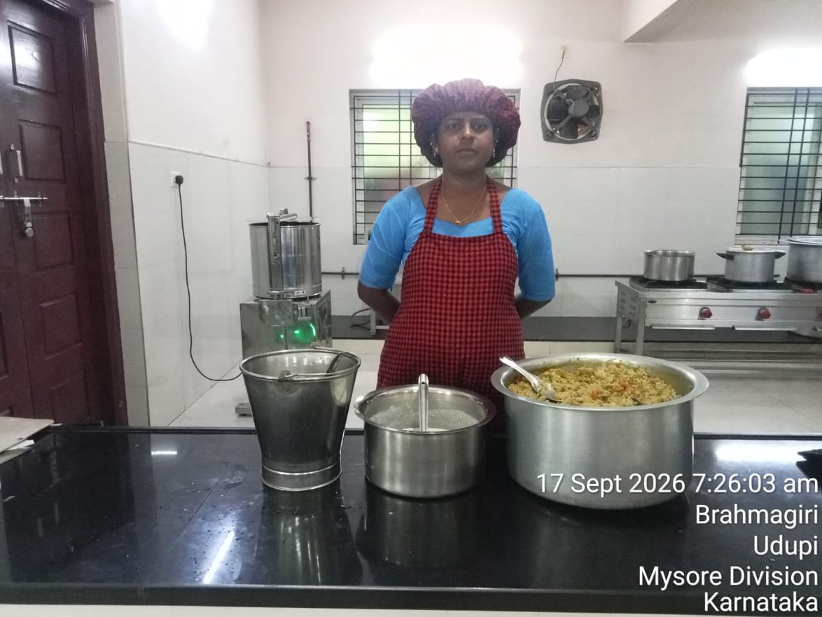 DBRGTUdupi's tweet photo. Breakfast 
17-09-26
#SocialAudit_SWDMeals #SocialWelfare_Karnataka https://t.co/SjgwxQdxIn