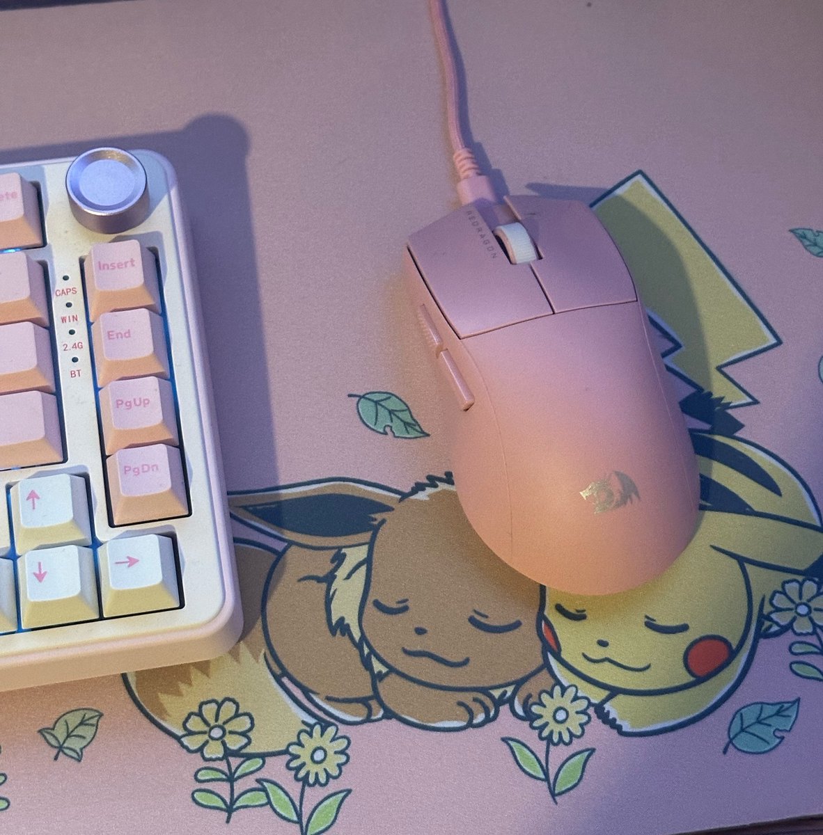 luonarvt's tweet photo. I got a new mousepad 🩷 https://t.co/eMf2Ha6yHu