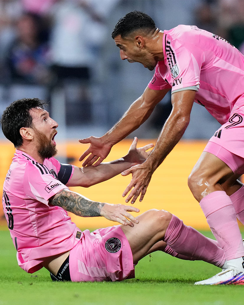 brfootball's tweet photo. Leo Messi wins a fifth trophy with Inter Miami as they lift the Campeones Cup 🏆

2023 Leagues Cup 
2024 MLS Supporters’ Shield 
2025 Eastern Conference Championship 
2025 MLS Cup 
2026 Campeones Cup 

Messi scored his 100th goal for the club in the 2-0 win over Cruz Azul 🐐 https://t.co/xVJwDPBFTw