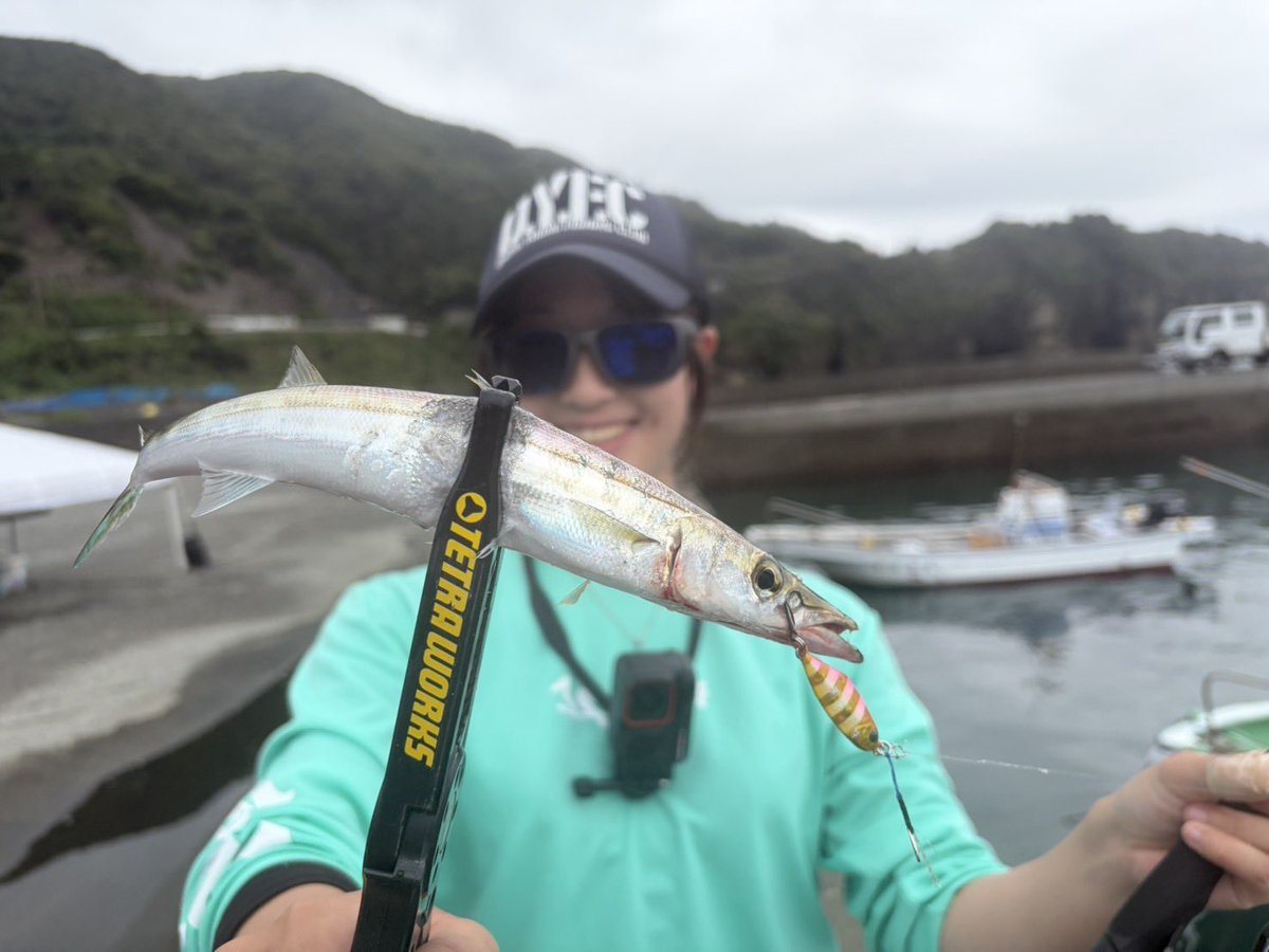 fishing_kk_'s tweet photo. 初めての🦑大量の新子イカが堤防に入ってきてるの初めて見た🫢慣れないエギングで釣りてくれました
それとDuoのテトラジグが有能すぎる。落としてシェイクしてるだけでカマス入れ喰い。貴方そんな鱗ボロボロ取れるのね､､､エギングタックルそのまま使ったらライン普通に歯で切られてルアーロストт т https://t.co/NNUyNY8pgs