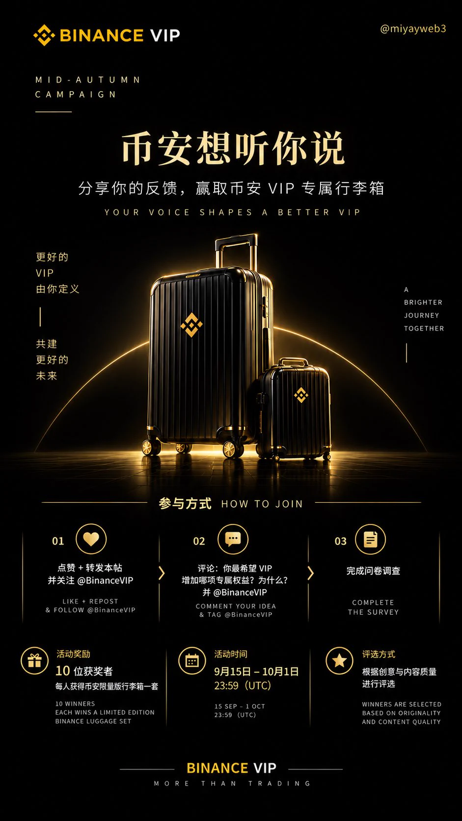 Miya咪呀🔶BN VIP客户经理on X: 