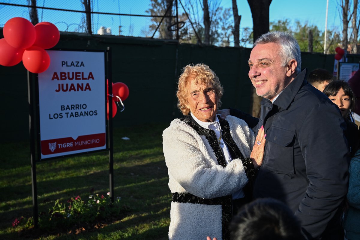 ZamoraJulio's tweet photo. ¡Sumamos nuevos espacios de encuentro en el distrito! Junto a los vecinos y vecinas de Los Tábanos, inauguramos el Paseo de la Ribera, que incluye la plaza Abuela Juana, la senda “El Ruso” D’Espósito y la cancha Don Luciano Herrera. ¡Seguimos invirtiendo en espacios de calidad para el disfrute de nuestra comunidad!

#TigreEsMiVida