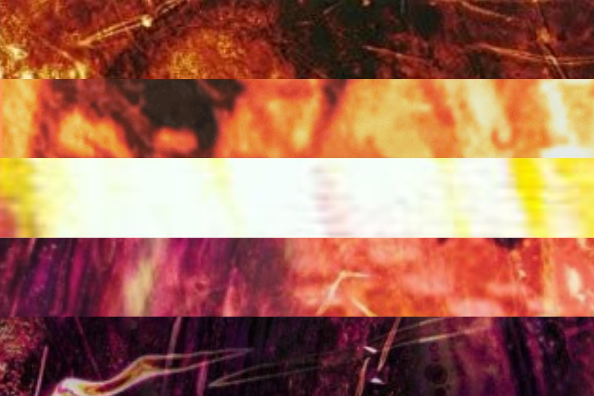 ovrladyofsorrow's tweet photo. fucking around w making lesbian flag edits... bullets lesbian flag https://t.co/UdF6REbklB