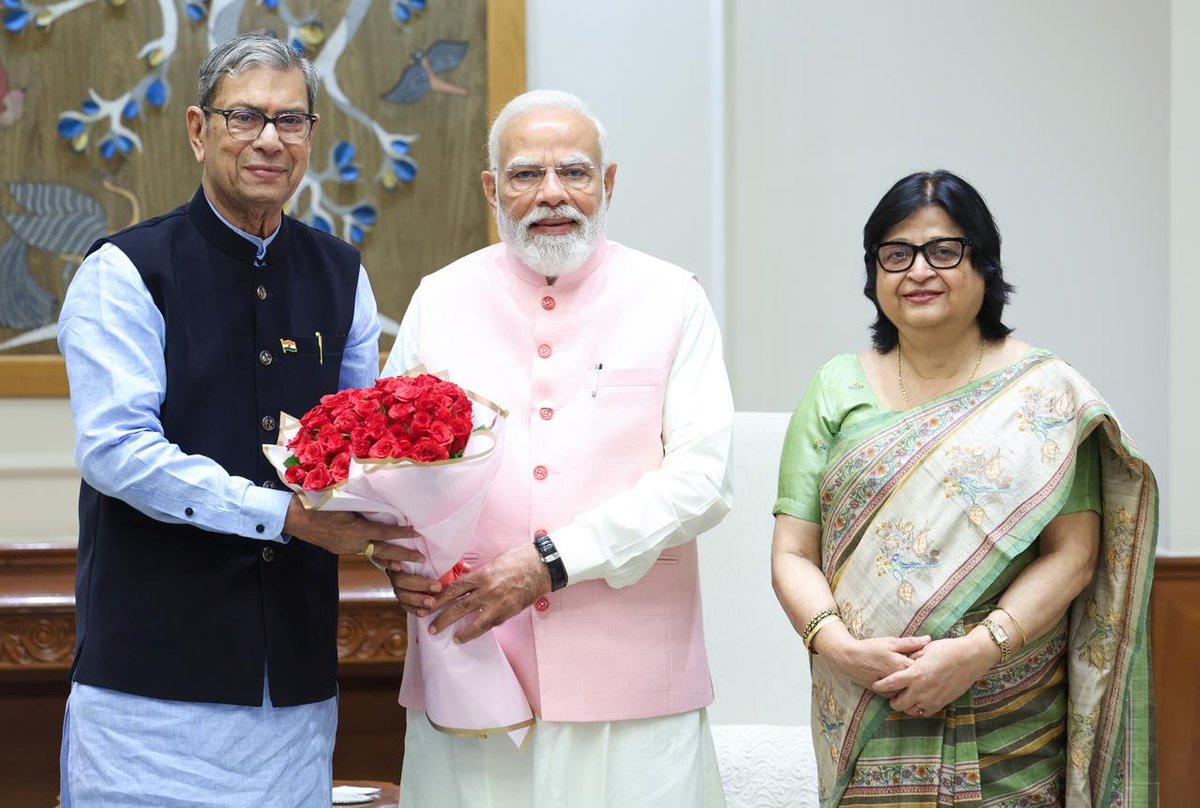 AshimKGhos92088's tweet photo. Warmest birthday greetings to Hon’ble Prime Minister Shri Narendra Modi Ji.

Over the past decades, India has witnessed a remarkable transformation, emerging stronger, more confident, more capable and more assertive on the global stage. The vision of an inclusive Viksit Bharat, driven by the principle of Sabka Saath, Sabka Vikas, Sabka Vishwas, Sabka Prayas, continues to inspire crores of people.

May you be blessed with good health, strength and many more years of dedicated service to the nation.

@narendramodi @PMOIndia #SevaKe25Varsh