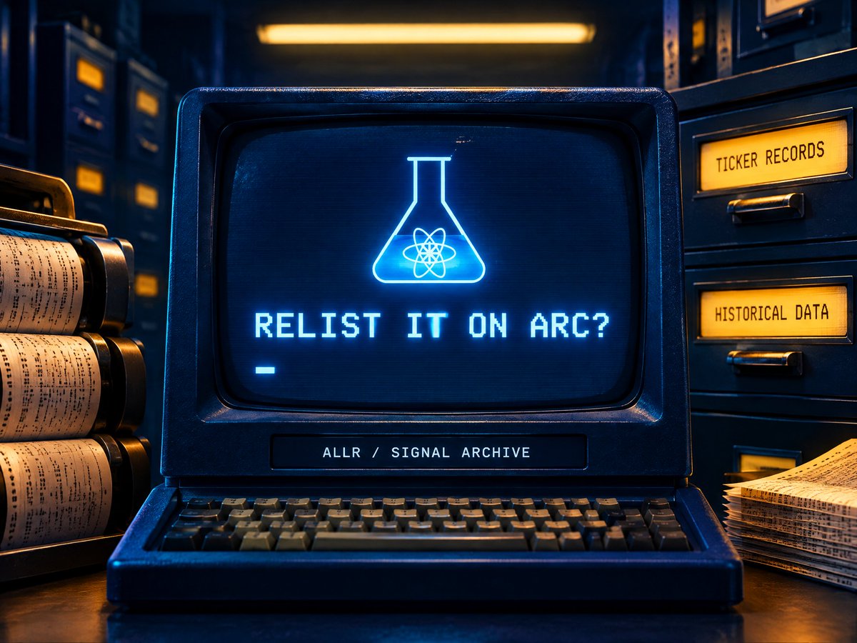 allrfun's tweet photo. Before Circle.
Before USDC.
Before Arc.

There was Allaire Corporation, ColdFusion, and a ticker that left the tape in 2001. https://t.co/3JqdWbYnO9