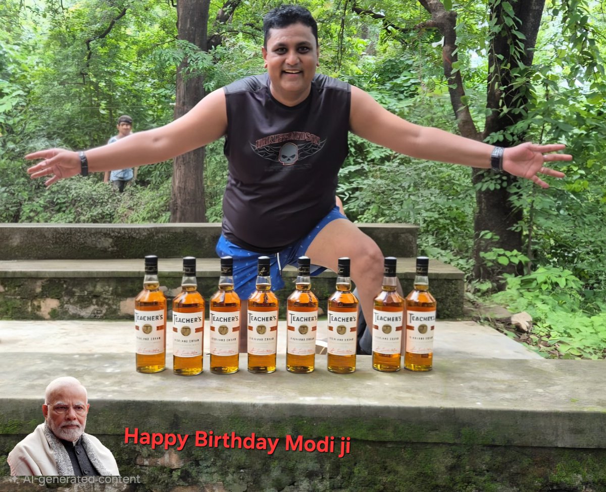 shreeeeyas's tweet photo. Happy Birthday to Modi ji in his own style...@narendramodi
#HappyBdayPMModi https://t.co/dcusx6hpYE