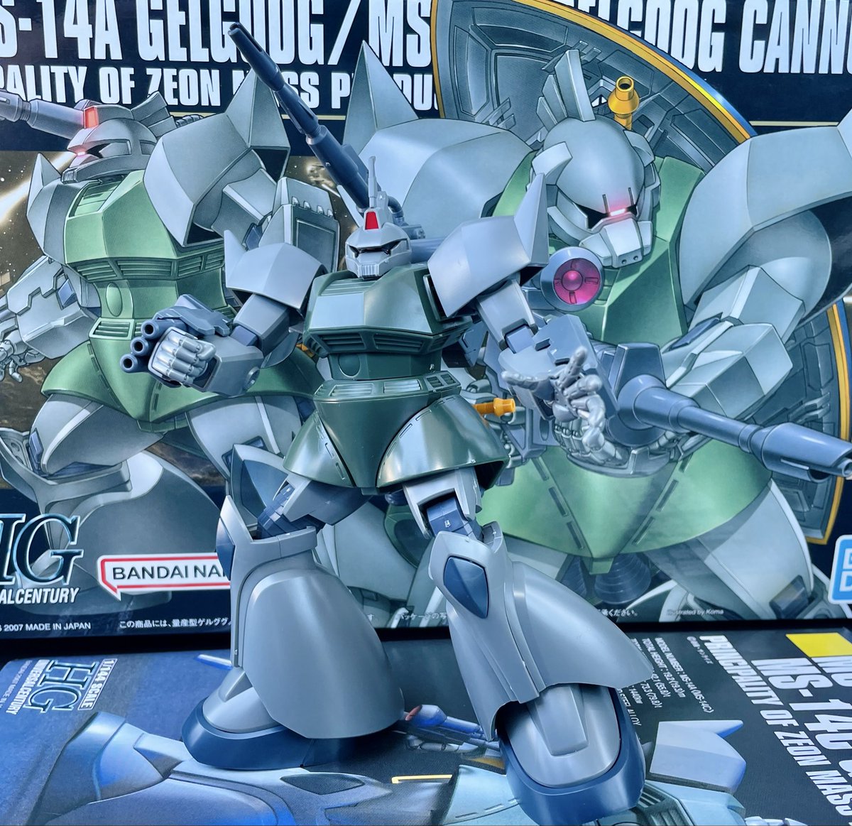 worldlemon's tweet photo. HG量産型ゲルググ！！
めちゃくちゃよすぎる！！
#ガンプラ好きと繋がりたい https://t.co/v8vKnm1ruB