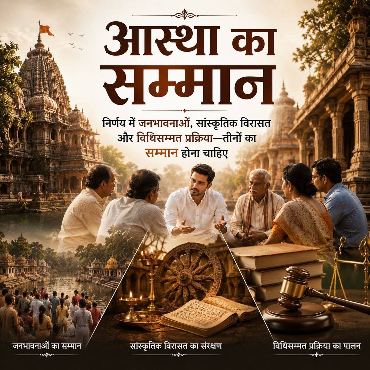 AshokMa81098907's tweet photo. मोटेरा का आश्रम केवल एक परिसर नहीं, बल्कि साधना, सेवा और भारतीय आध्यात्मिक परंपरा की जीवंत Sanskritik Dharohar है। 🙏🌿 विकास आवश्यक है, पर Sant Shri Asharamji Ashram जैसी धरोहरों का संरक्षण भी उतना ही महत्वपूर्ण है।
#SaveAshram
#विश्वकर्मा_जयंती #VishwakarmaJayanti #AM143 https://t.co/9dD3FisvPO