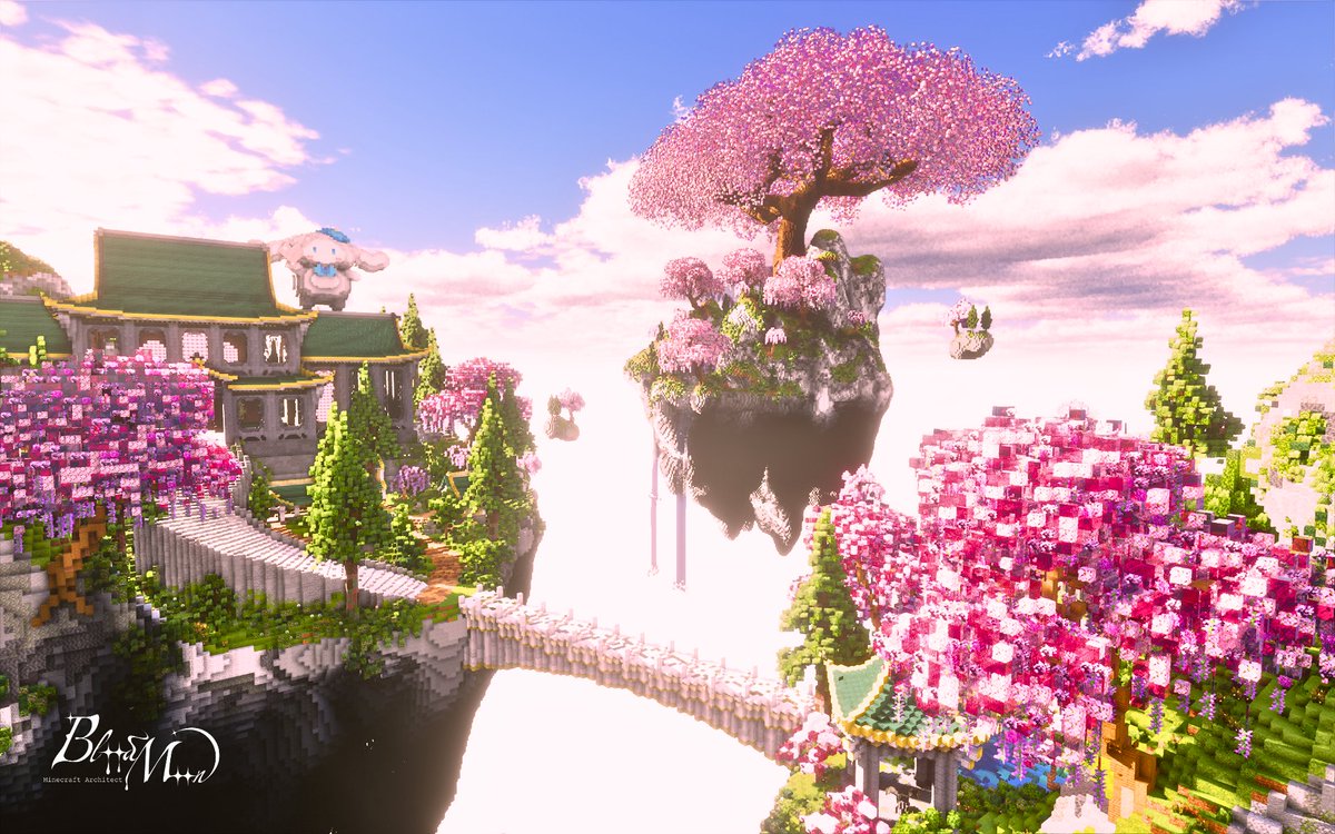qun_BM's tweet photo. "Sakura Sky Hall"
Build by me
Photo by me
•┈┈┈┈┈┈୨୧┈┈┈┈┈┈•
#Minecraftbuilds #Minecraft 
#minecraft建築コミュ
•┈┈┈┈┈┈୨୧┈┈┈┈┈┈• https://t.co/4iVrxqxmq6