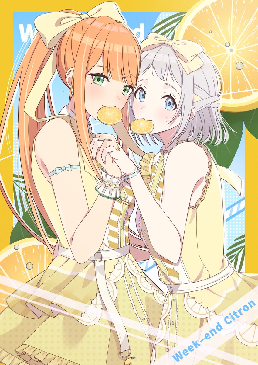zyuu_a's tweet photo. ウィークエンドシトロン🍋 https://t.co/mc64UrnUmT