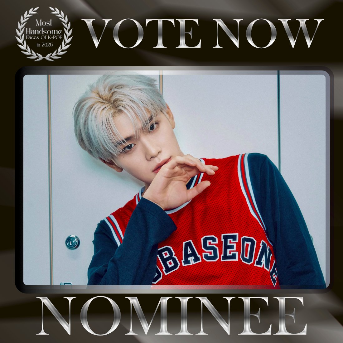 TOP100KPOP's tweet photo. KIM TAERAE (ZEROBASEONE) is nominated for Most Handsome Faces of K-POP in 2026.

👉 VOTE: https://t.co/Si3coBoT1k https://t.co/BCXpCXp6xz